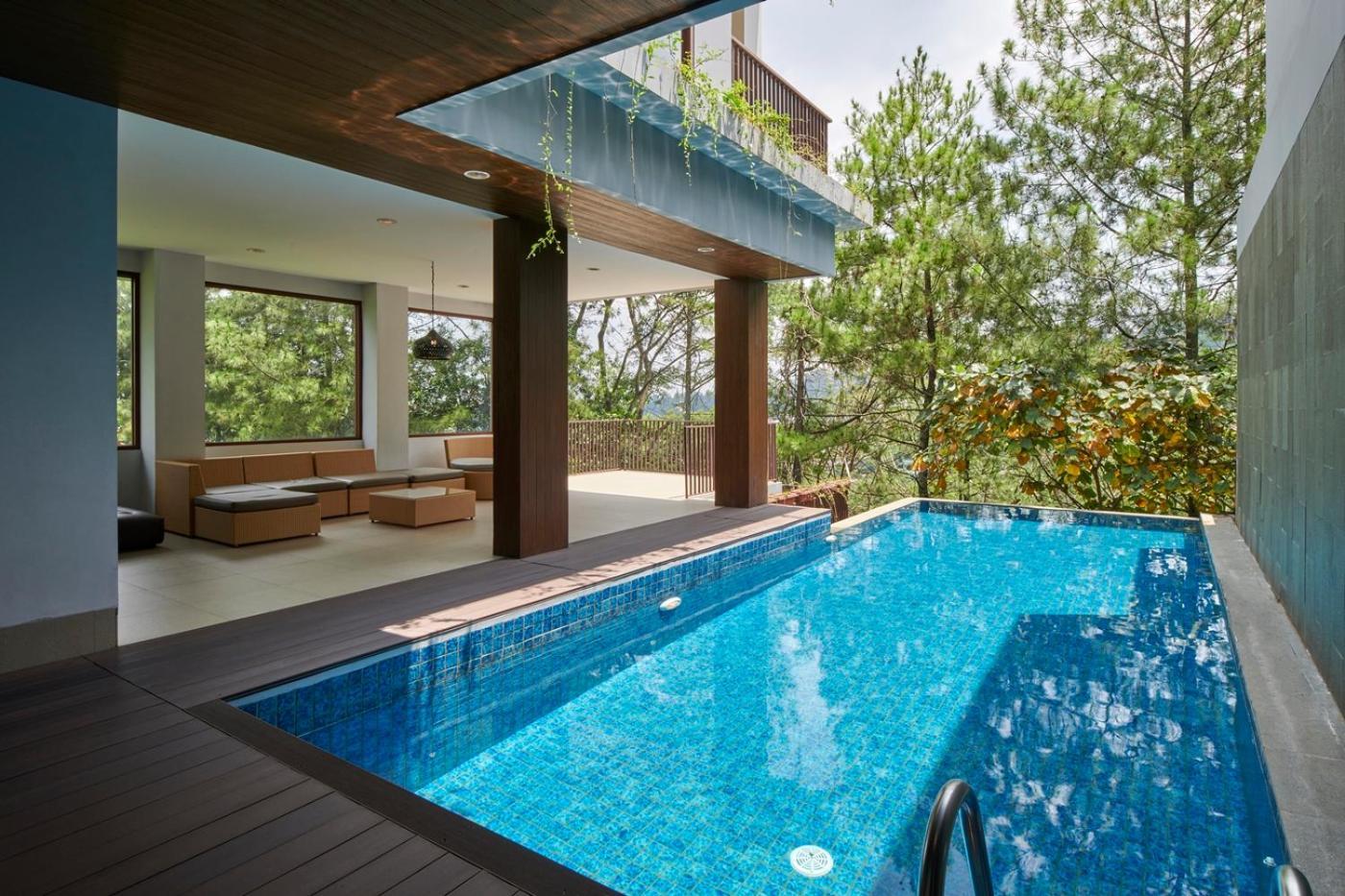 Anindya Hill View Villa 7 Bedrooms With A Private Swimming Pool バンドゥン エクステリア 写真